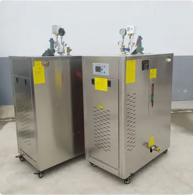 lò hơi điện inox trong nhà xưởng