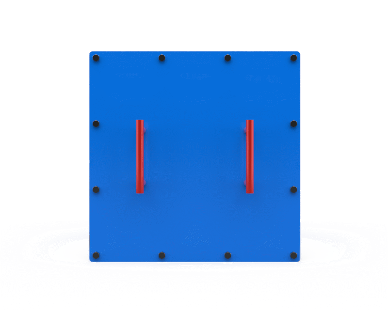 Cửa vệ sinh 500x500mm - Ảnh 2