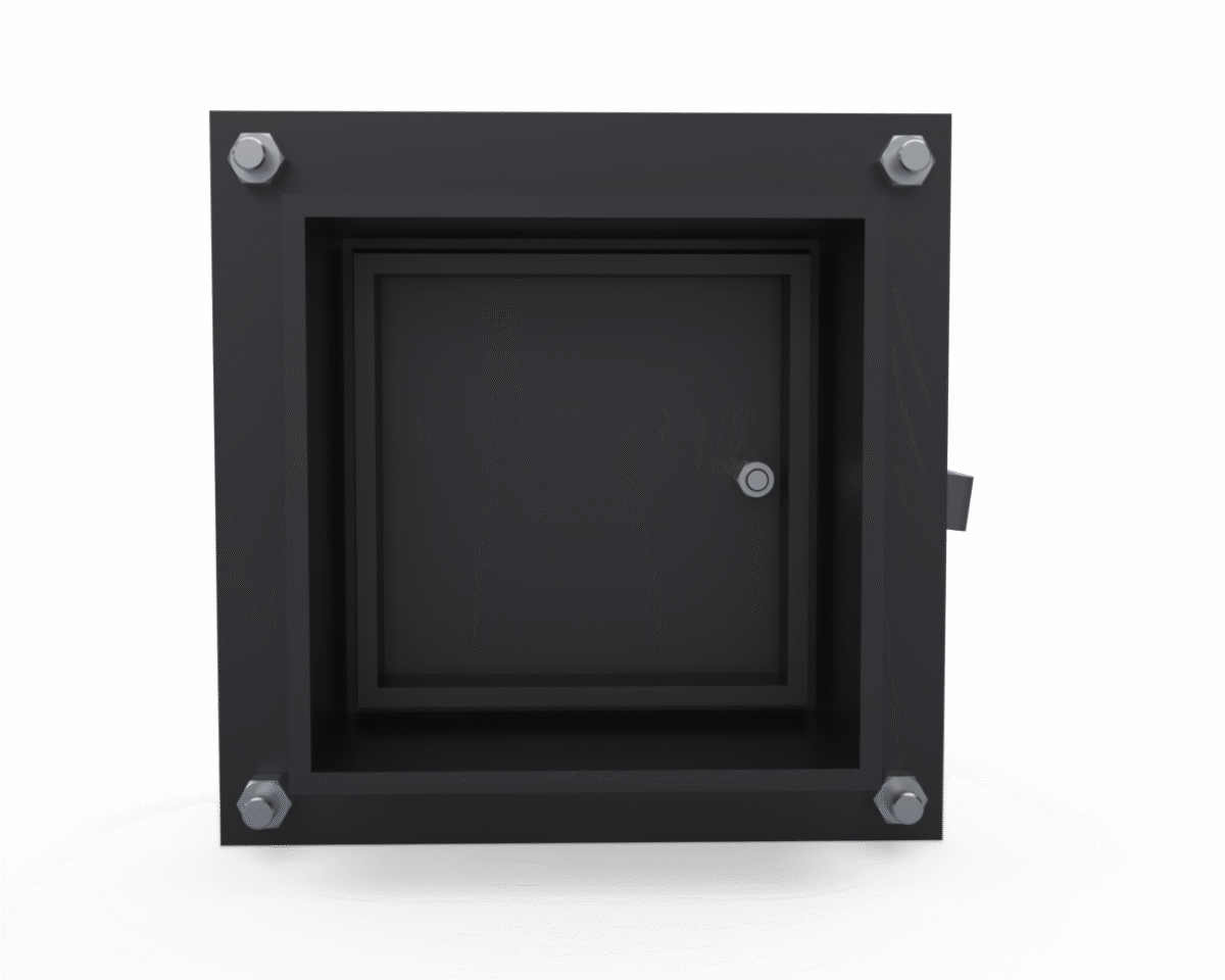 Cửa cào tro 250x250mm - Ảnh 3