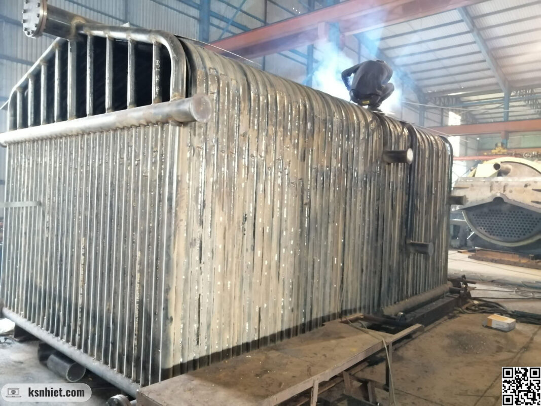 buồng đốt trong lò hơi kết hợp