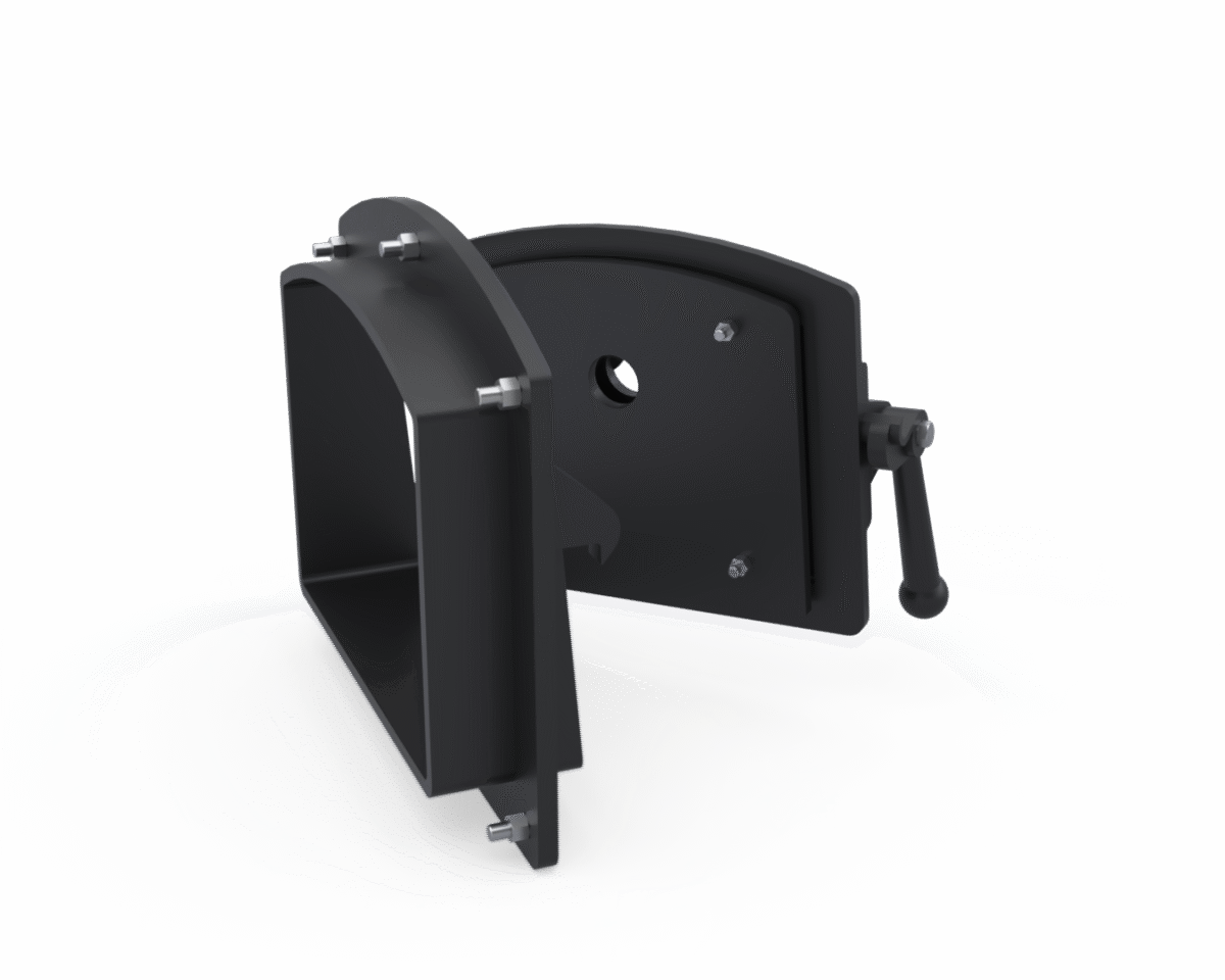 Cửa gang lò hơi 500x400mm - Ảnh 8