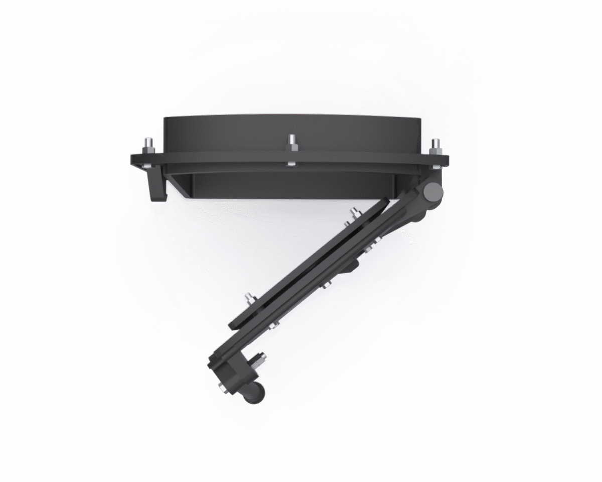 Cửa gang lò hơi 500x400mm - Ảnh 3